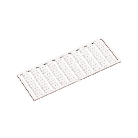 Wago TERMINAL BLOCK MARKER 201-300, HORIZONTAL 10 STRIPS 10, MARKERS PER CARD 209-510